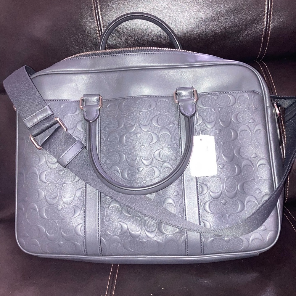 Slim Brief Sig Coach Bag